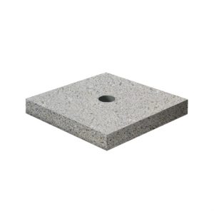 Ландшафтные элементы ПОДСТАВКА-2 500*500*100 Серый Мозаичный бетон