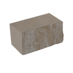 Блок полнотелый для кладки армированных колонн и простенков СКЦ(тп)-7Л150кол 300*150*150 Искусственный камень  на колотой поверхности Степняк