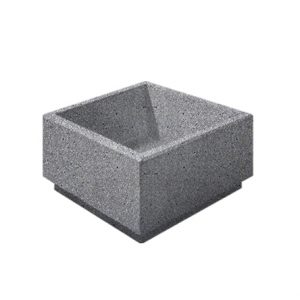 Ландшафтные элементы ЦВ-1 800*800*400 Серый Мозаичный бетон