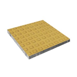 Тактильные плиты 5.КТ.6 квадратные Гранит желтый